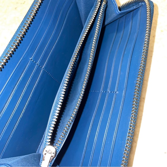 COACH Full Size Wallet Bazooka Bubble Gum Accordion Zip Limited Edition Leather - Picture 6 of 13